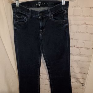 7 For All Mankind Skinny Bootcut Blue sz 25